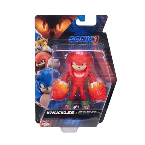 Sonic 3 Movie 5-Inch Wave 3 Action Figure Case of 6
