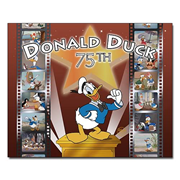 Donald Duck 75th Anniversary Hand Painted Cel