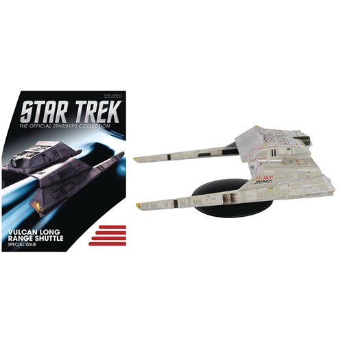 Star Trek Starships Long Range Vulcan Shuttle with Collector Magazine
