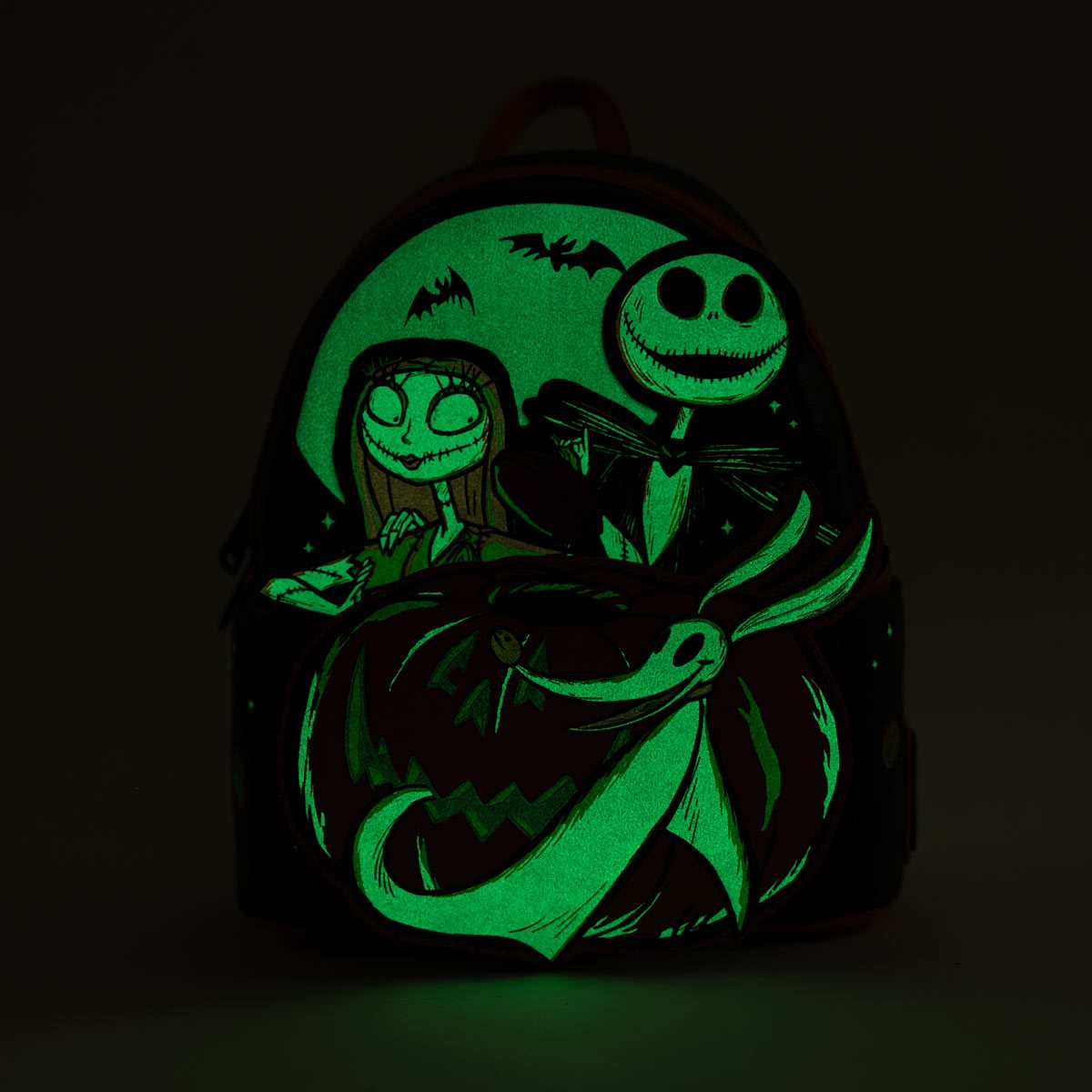 Disney 100 Halloween Trick or Treaters Glow-in-the-Dark Mini-Backpack -  Entertainment Earth Exclusive