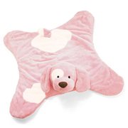 Spunky Dog Comfy Cozy Pink Plush Blanket