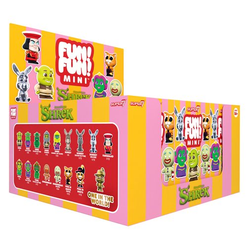 Shrek FUN! FUN! Mini-Figures Wave 1 Mystery Box Case of 9
