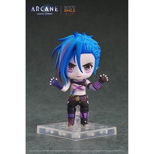 League of Legends Jinx Arcane Version Nendoroid Figure