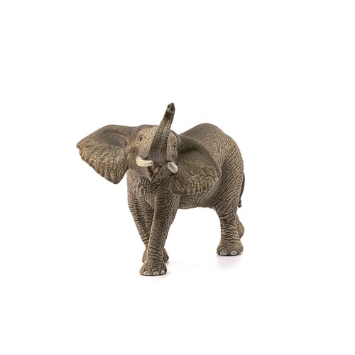 Wild Life African Elephant Male Collectible Figure