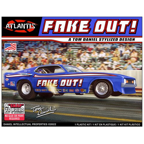 Tom Daniel Fake Out! Funny Car Snap 1:32 Scale Plastic Model Kit
