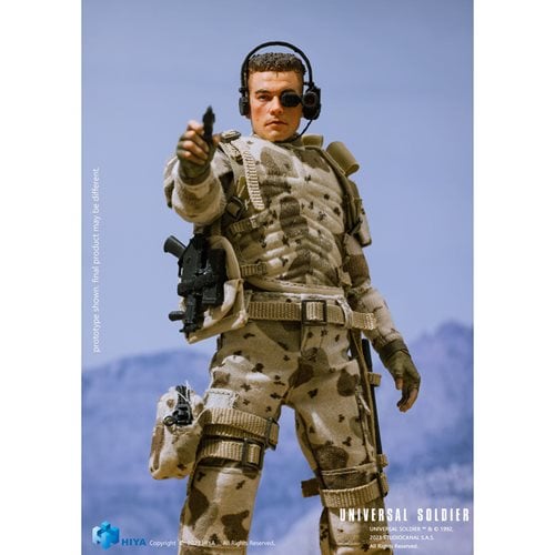 Universal Soldier Luc Deveraux Exquisite Super 1:12 Figure - PX