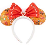 Disney Gingerbread Mickey and Minnie Mouse Ears Headband