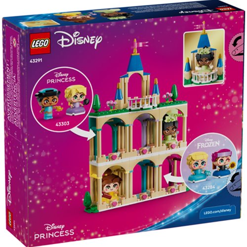 LEGO 43291 Disney Princess Mini Belle & Tiana with Castle