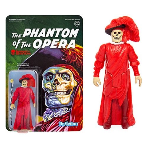 Universal Monsters The Phantom of the Opera Masque of the Red Death 3 3/4-inch ReAction Figure