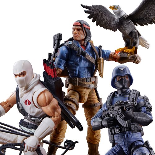 G.I. Joe Classified Series 6-Inch Action Figures Wave 8 Set of 3