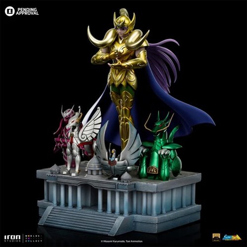 Saint Seiya Aries Mu Deluxe 1:10 Art Scale Limited Edition Statue