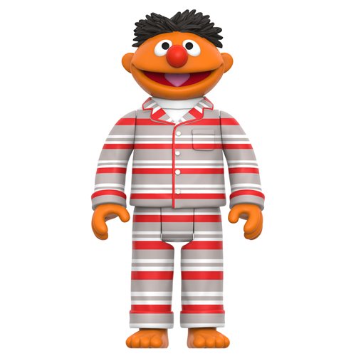 Sesame Street Ernie (Striped PJs) 3 3/4-Inch ReAction Figure