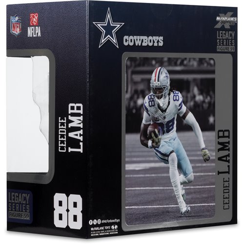 NFL SportsPicks Dallas Cowboys CeeDee Lamb 7-Inch Posed Figure