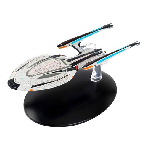Star Trek Online U.S.S. Enterprise NCC1701-F Refit Ship with Collector Magazine