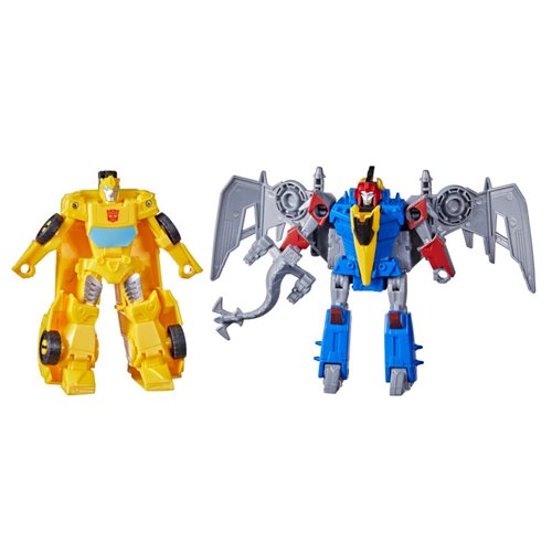 Transformers Bumblebee Cyberverse Adventures Dinobots Unite Dino Combiners Bumbleswoop Set