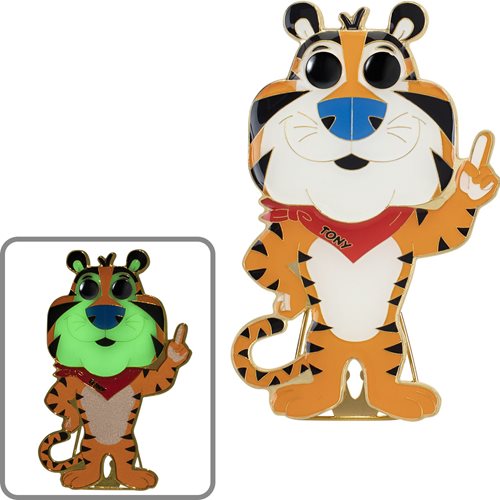 Frosted Flakes Tony The Tiger Large Enamel Pin, Not Mint