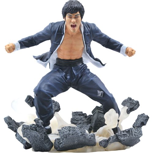 Bruce Lee Gallery Earth Statue, Not Mint