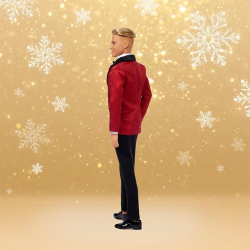 Barbie 2026 Holiday Ken Doll with Blonde Hair
