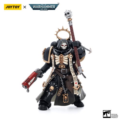 Joy Toy Warhammer 40,000 Ultramarines Primaris Chaplain Brother Varus 1:18 Scale Action Figure