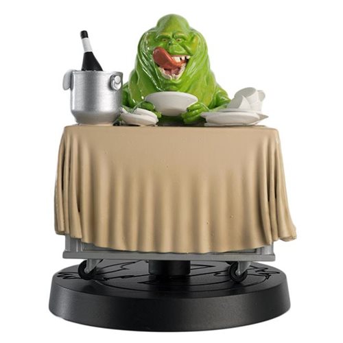 Ghostbusters Slimer Figurine with Collector Magazine