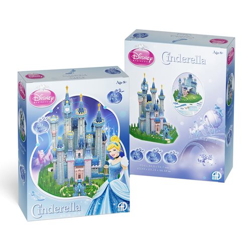 Disney Cinderella Castle 3D Model Puzzle Kit