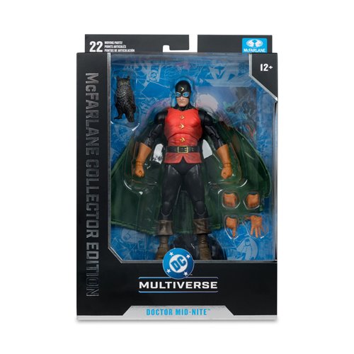 DC McFarlane Collector Edition Doctor Mid-Nite Justice Society of America #48 7-Inch Scale Action Fi