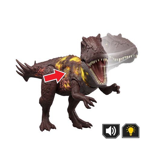 Jurassic World Wild Roar Metriacanthosaurus Action Figure