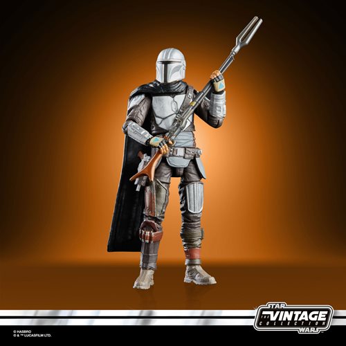 Star Wars The Vintage Collection The Mandalorian (Full Beskar) 3 3/4-Inch Action Figure Figure
