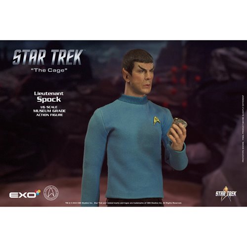 Star Trek: The Original Series The Cage Lieutenant Spock 1:6 Scale Action Figure