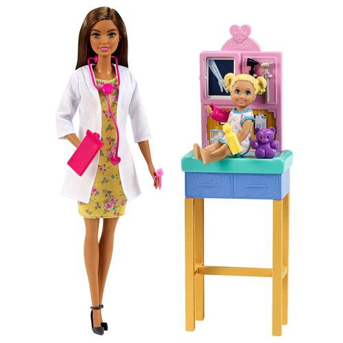 Barbie Pediatrician Doll with Brunette Hair
