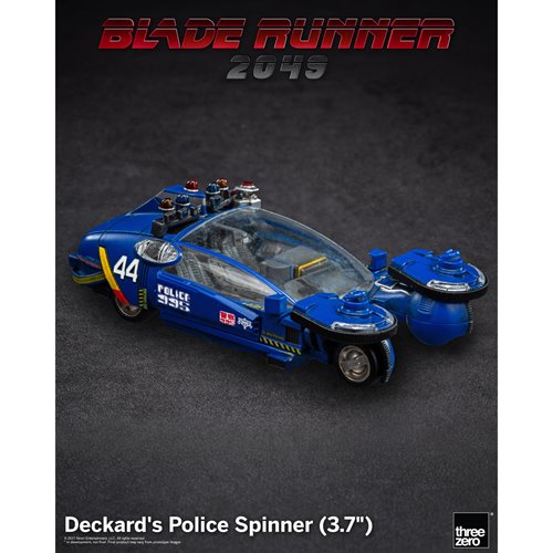 Blade Runner 2049 Deckard's Police Spinner Die-Cast Metal Vehicle