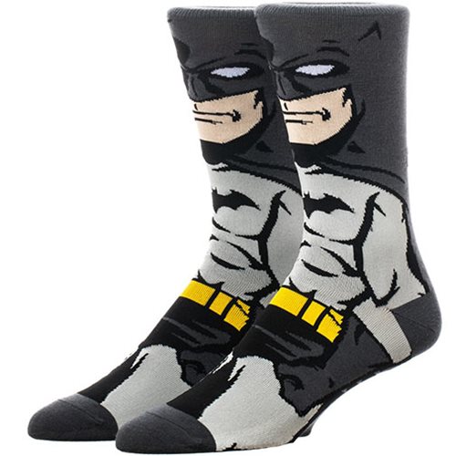 Batman Dark Knight 360 Character Crew Socks