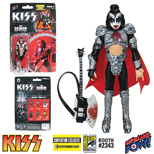KISS Dynasty The Demon Bloody Variant 3 3/4-Inch Figure - Convention Exclusive