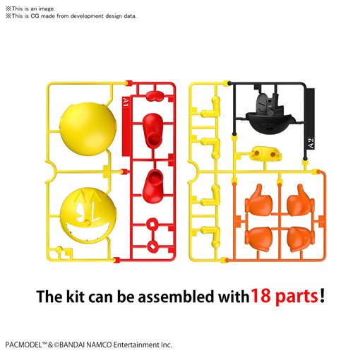 Pac-Man Entry Grade Model Kit