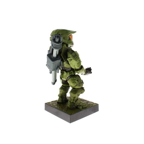 Halo Infinite Master Chief Exclusive Variant with Light-Up Base Cable Guy Controller Holder