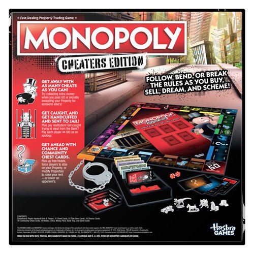 Monopoly Cheaters Edition Board Game