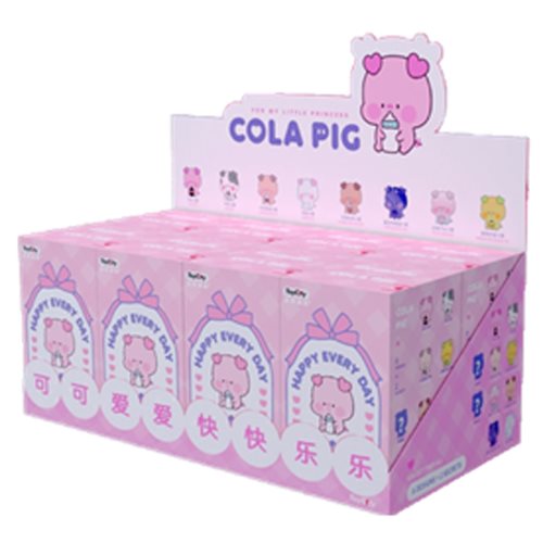 Cola Pig Series Blind Box Vinyl Figure Case of 8
