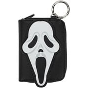 Ghost Face Mini Zip Around Wallet