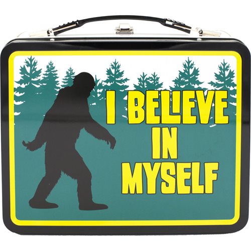 Bigfoot Not All Who Wander Are Lost Gen 2 Fun Box Tin Tote