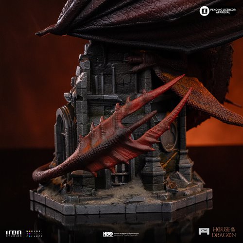House of the Dragon Caraxes Icons Statue