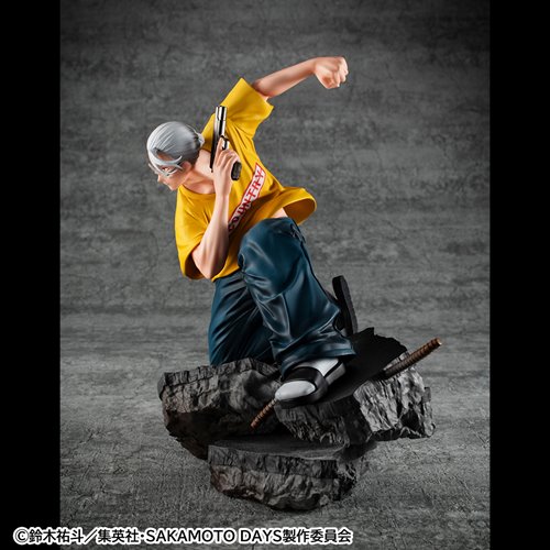 Sakamoto Days Taro Sakamoto Statue