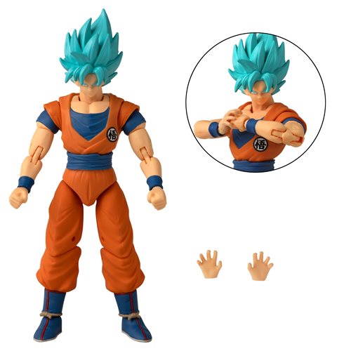 Dragon Ball Stars Super Saiyan Blue Goku Version 2 Action Figure