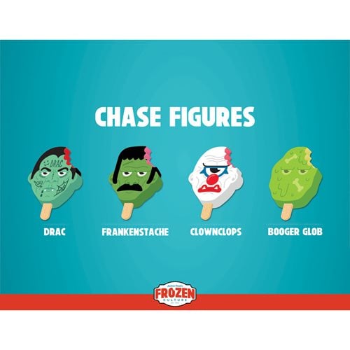 Frozen Culture Classic Monsters Mystery Vinyl Popsicles Blind-Bag Series Case of 9