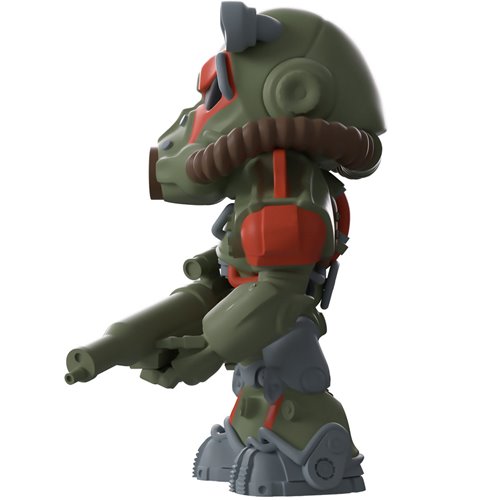 Fallout Collection T-60 Power Armor Green Bomber Variant Vinyl Figure #7 - Entertainment Earth Exclu