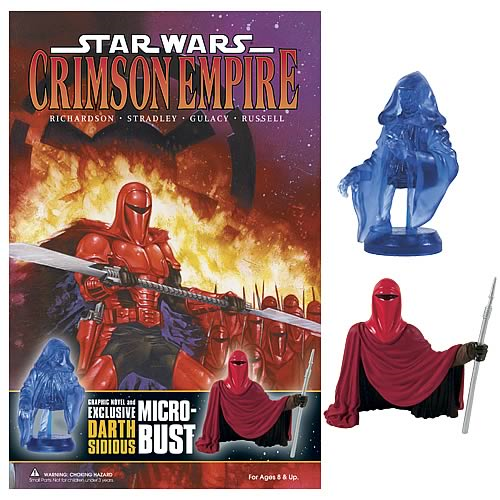 Star Wars Crimson Empire Graphic Novel & Bust-Ups Set
