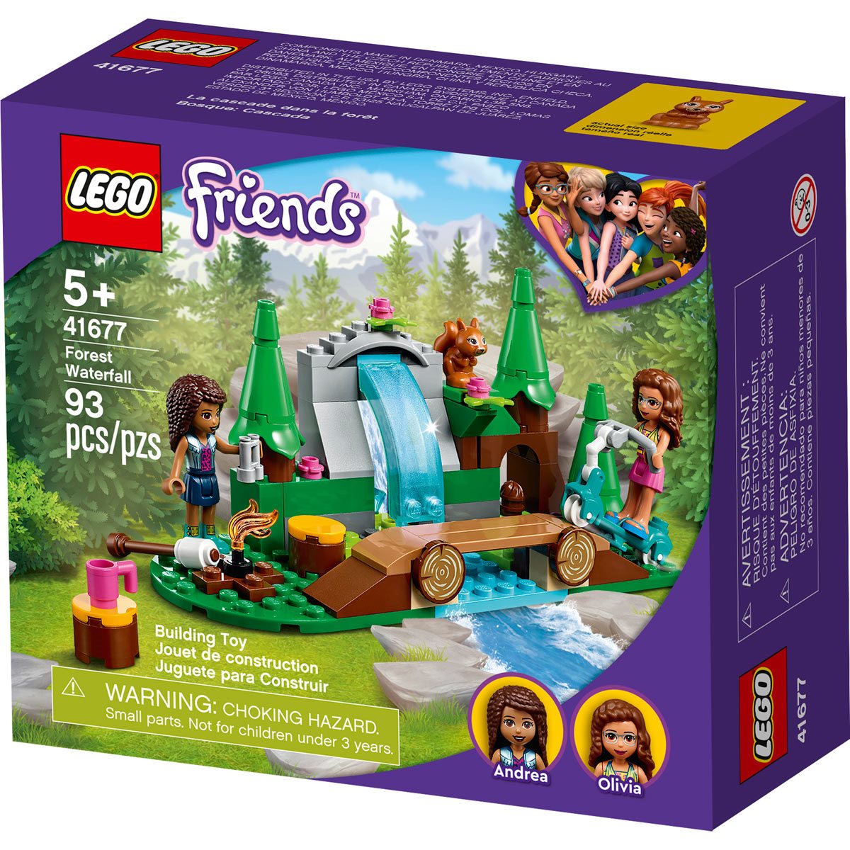 Lego Friends 41677 Forest Waterfall Original 