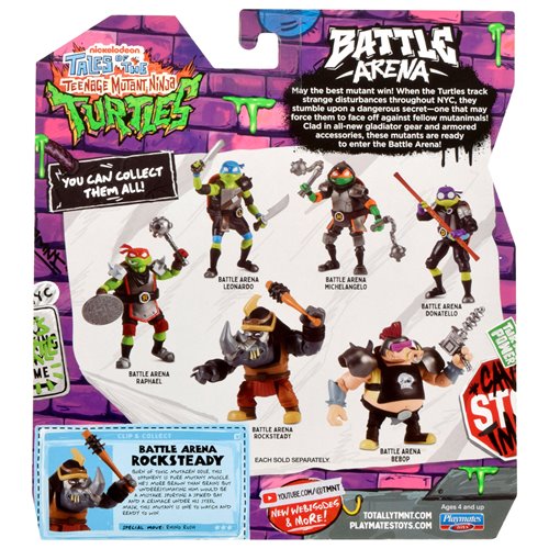 Tales of the Teenage Mutant Ninja Turtles Basic Action Figure Wave 6 Case of 8