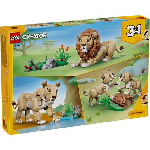 LEGO® Creator 31386 3-in-1 Wild Animals: Majestic Lion