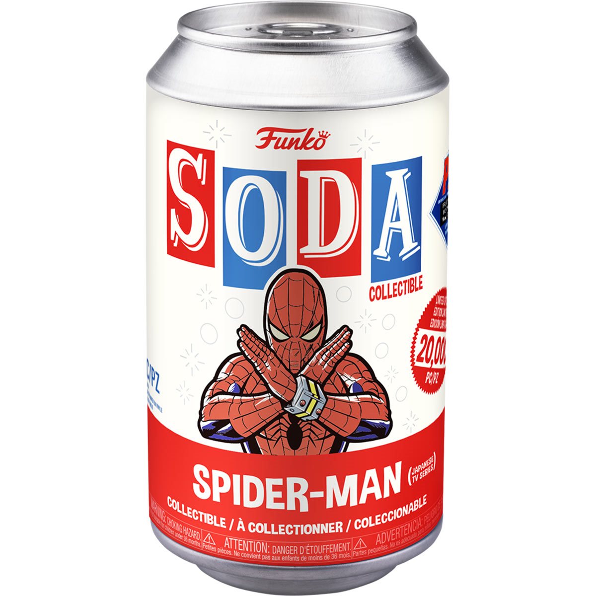  FUNKO VINYL SODA: Marvel - Spider Man - Noir (Styles May Vary)  : Toys & Games