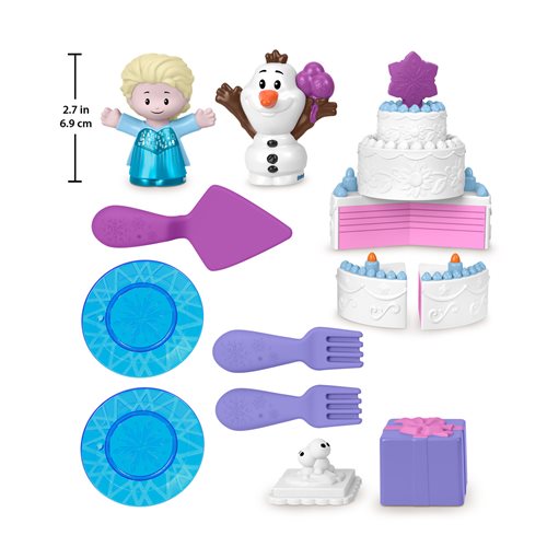Disney Frozen Little People Elsa and Olaf's Party Playset